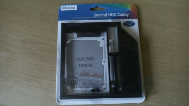 2016 New Universal 9mm 2nd HDD Caddy SATA 3.0 Plastic Material For Laptop 9mm 9.5mm DVD/CD-ROM Optical Bay 2.5" SSD HDD Case