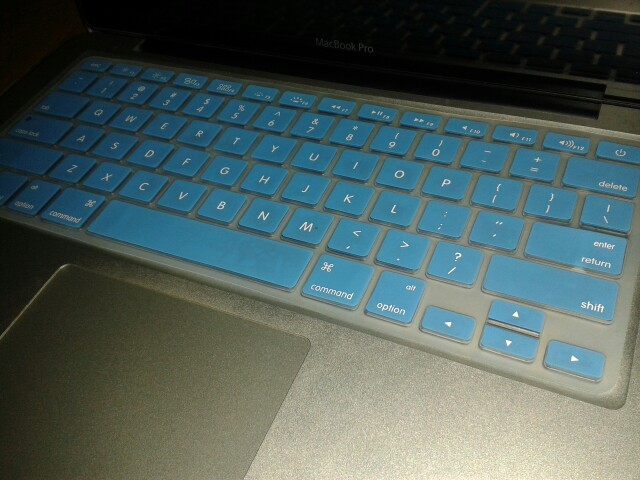 9 Candy Colors Silicone Keyboard Skin Cover For Apple Macbook Pro MAC 13 15 17 Air 13