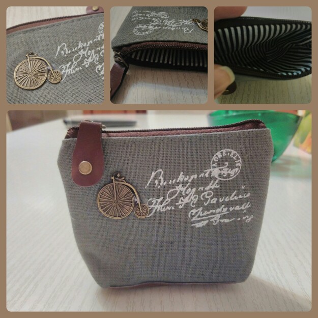 Ladies Cheapest Canvas Classic Retro Small Change Coin Purse Little Key Car Pouch Money Bag,Girl's Mini Short Coin Holder Wallet