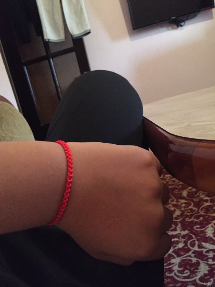 New Arrival Fashion Unisex Jewelry Double Layer Red String Handmade Braided Rope Men Women Hand Strap Charm Bracelet MHS005