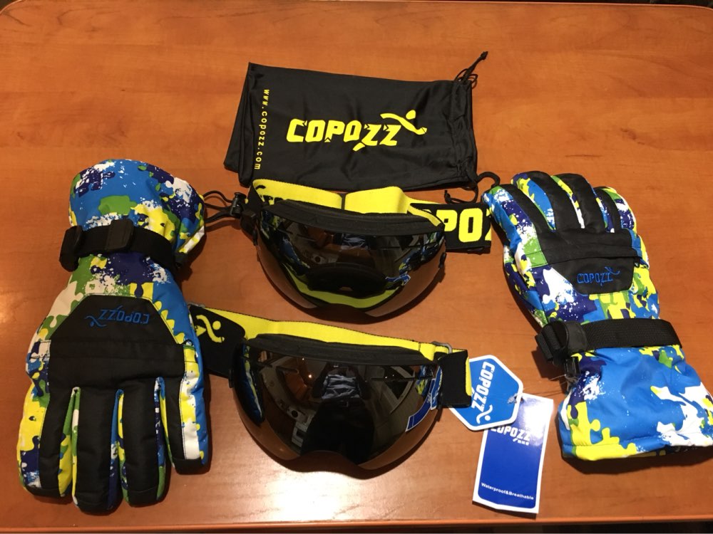COPOZZ men women boy girl chidren kids ski gloves Snowboard Gloves Motorcycle Winter Skiing Climbing Waterproof Snow Gloves