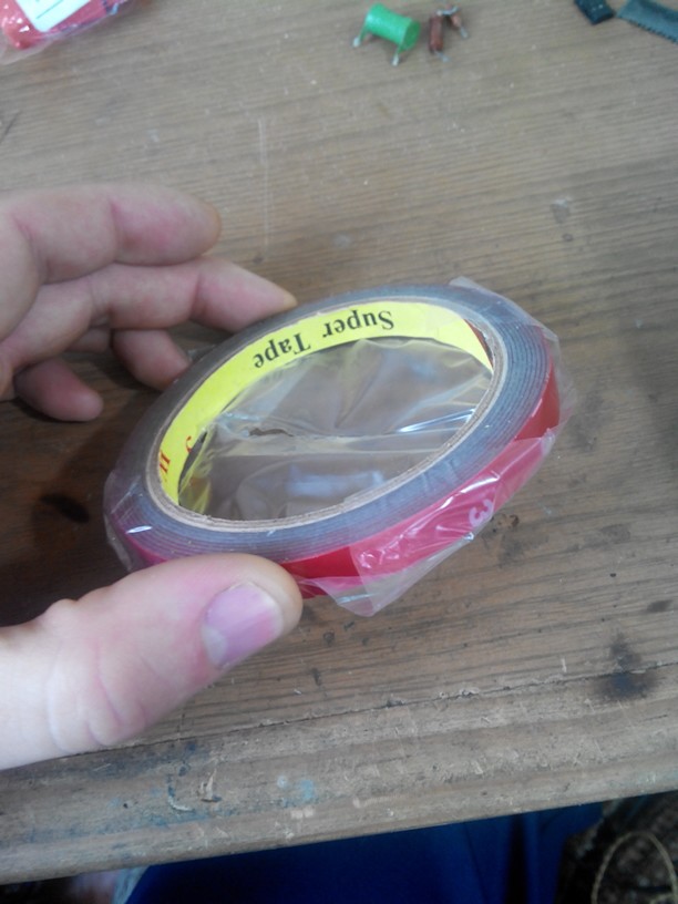 3M Double-sided tape Acrylic Foam Adhesive Auto Car Styling Interior Tape Decorate Glue Stick Car-styling Width 10mm