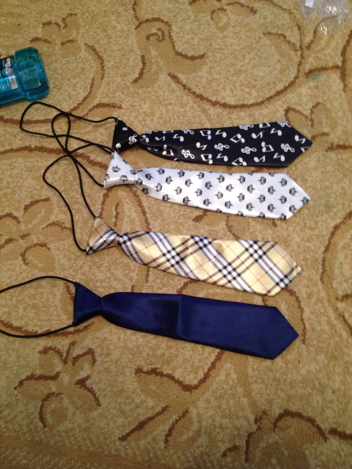 U119 Free Shipping Fashion Girls Boys Elastic Tie 30 Styles Wedding Party Necktie Children Kids
