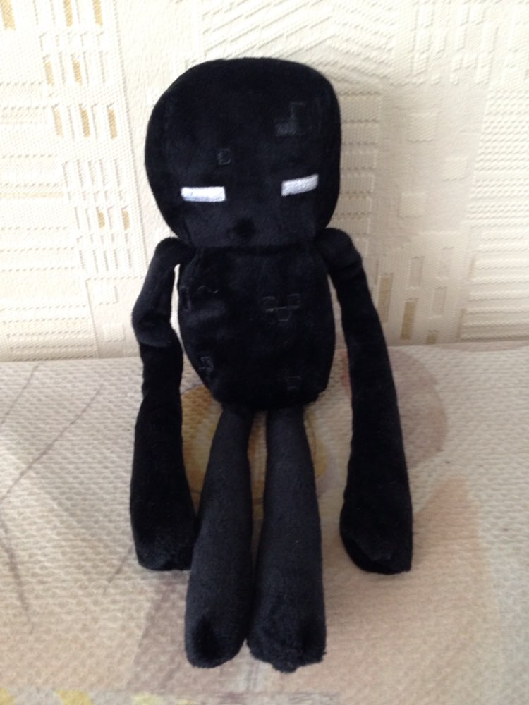 Kawaii Minecraft Plush Toys My World Minecraft Enderman Zombie Ghost Creeper Sketelon Stuffed Animals MC Minecraft Toys