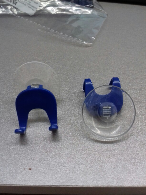 Delicate Shaver Holder Wall-mounted Plastic Bathroom Shaver Razor Holder Cupula Shaver Caps Rack Blue Shaver hook