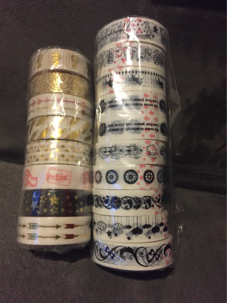 New Foil Washi Tape Office Adhesive Scrapbooking Tools Kawaii For Photo Album Cute Decorative Paper Crafts Christmas Craft Gift