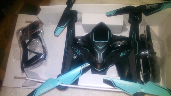 720P FPV Drone X8SW RC Quadcopter Helicopter 2.4G 4CH 6-Axis Quadricopter Drones Can Add Real-time 1.0MP HD Camera