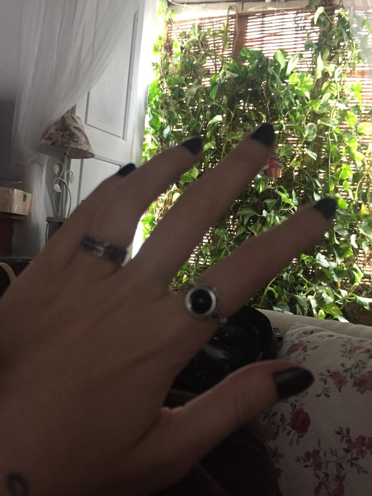 5 PCS Vintage Ring Sets Antique Alloy Nature Blue Stone Midi finger Rings for Women Steampunk Turkish Ring Anillos Dropship