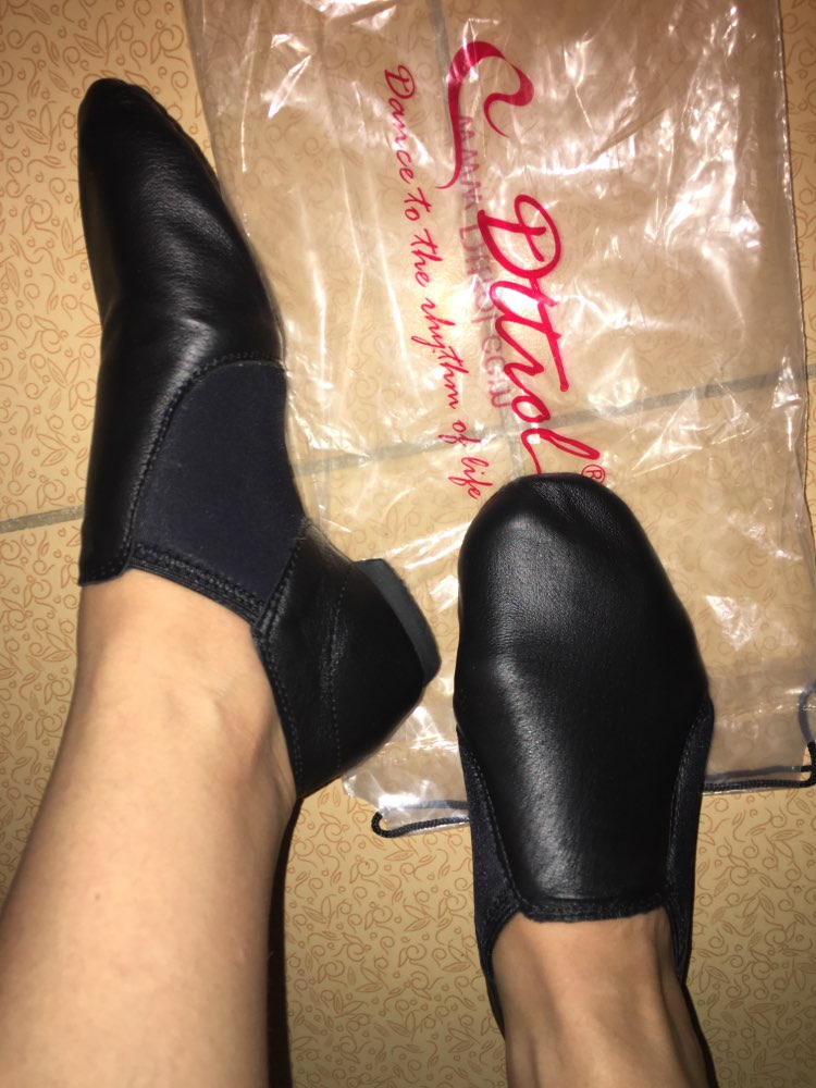 2017 New  jazz slip on dance sneakers dancing shoes for ladies Black tan Dance Shoes Jazz Dance Shoes For Adults & Children 4716