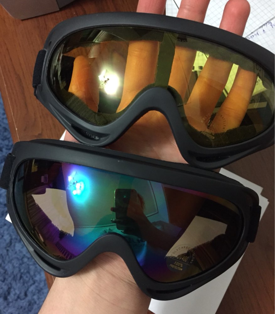  Snowboard Motorcycle Dustproof Sunglasses Ski Goggles UV400 Anti-fog Outdoor Sports Windproof Eyewear Glasses Free Shipping