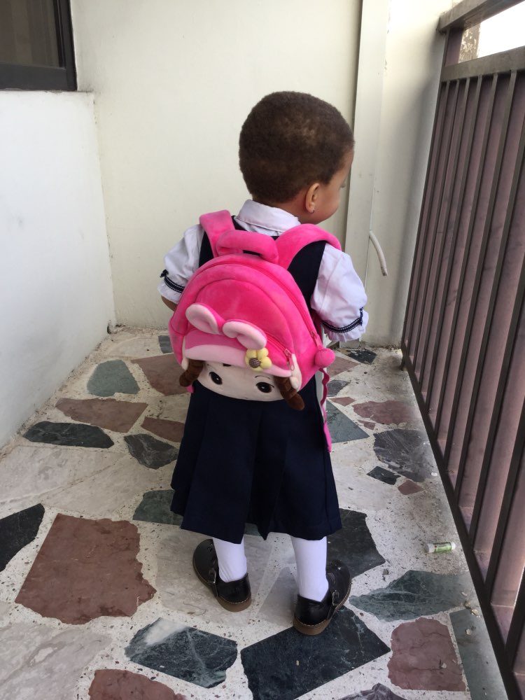 KAWAII !! Plush 2 Layer Kids Hello Kitty Schoolbags Cute Hello Kitty Backpack Best Bags for Girl' Gifts 9*8''1-3 Years Old