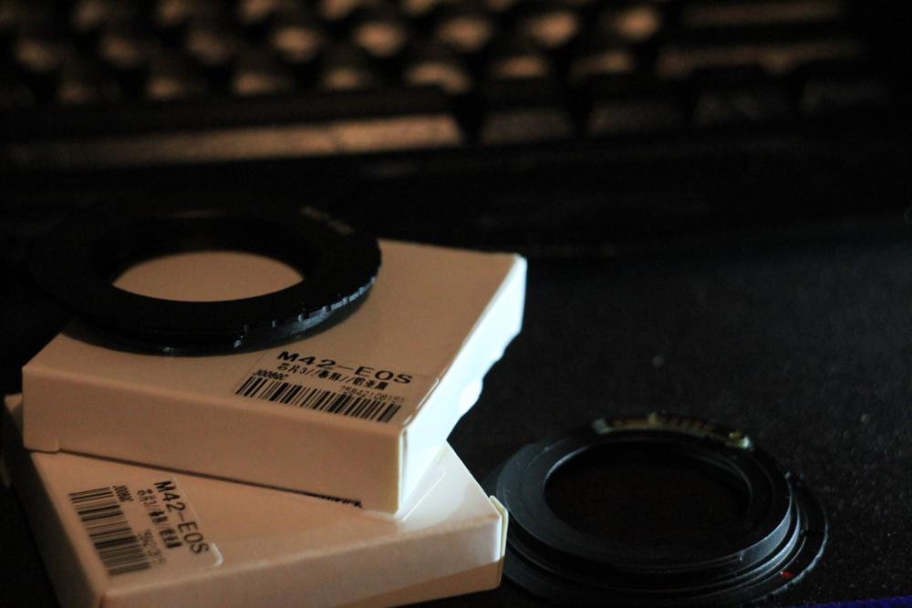 New AF III Confirm M42 Lens to EOS Adapter For Canon Camera EF Mount ring 60D 550D 600D 7D 5D 1100D Black