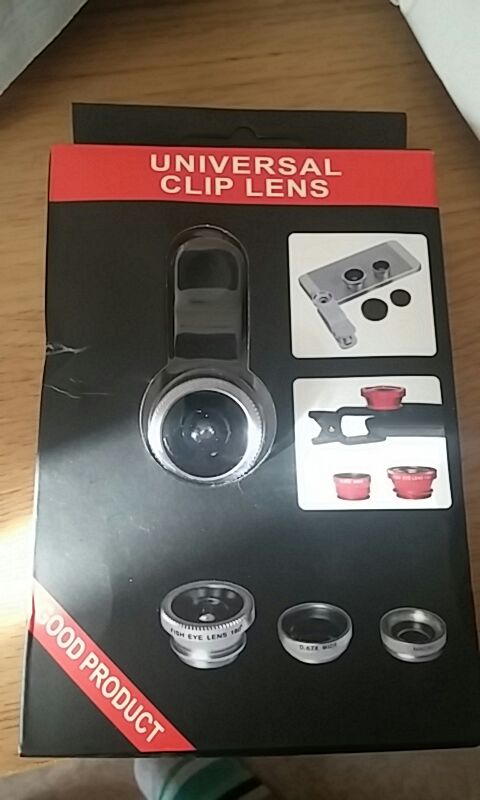 IST 3 In 1 Universal Clip camera Mobile Phone Lenses For iphone 4 4S 5 5S 6 6S Samsung Galaxy S4 S5 Fish Eye+Macro+Wide Angle