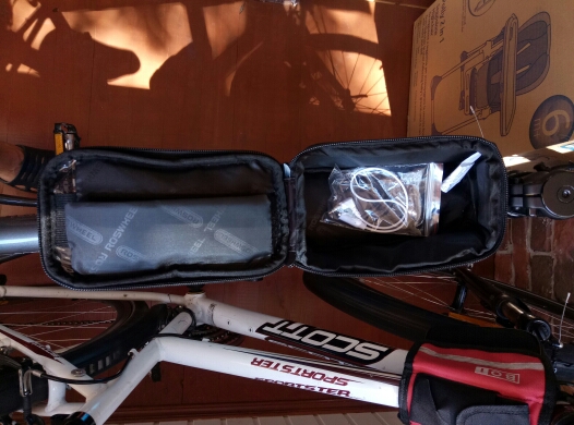 NaturalHome Roswheel Bicycle Front Bag Mountain Bike Accessories Bicycle Pannier Sports Bike Phone MTB Cycling Bag