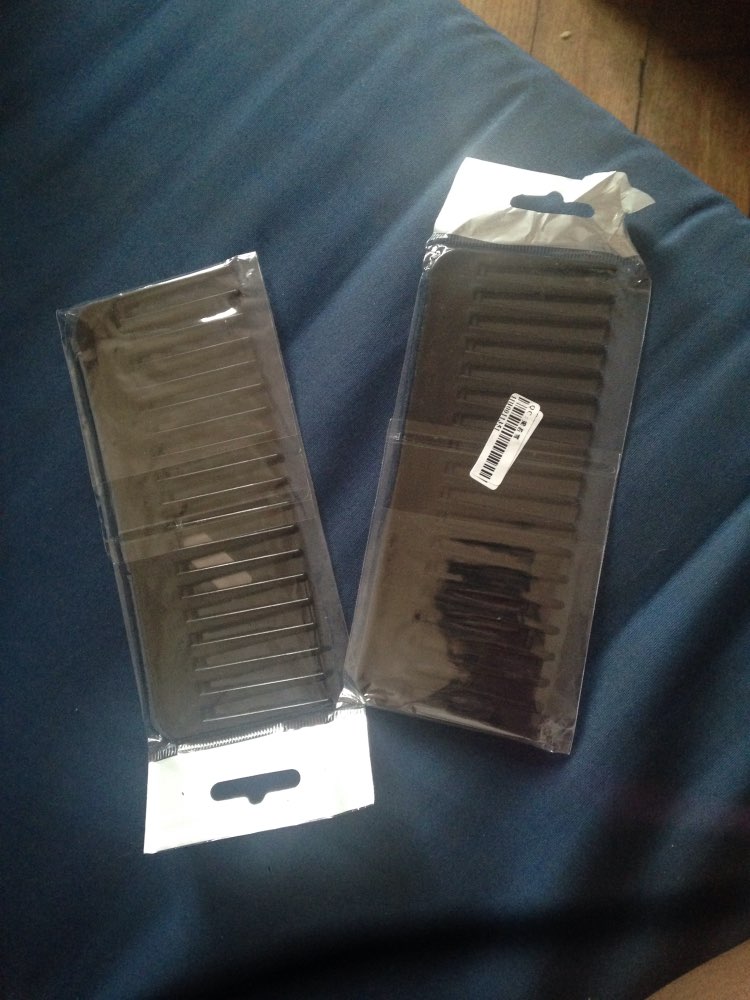 19 Teeth Black High Quality ABS Plastic Heat-resistant Large Wide Tooth Comb Detangling Wide Teeth Hairdressing Comb