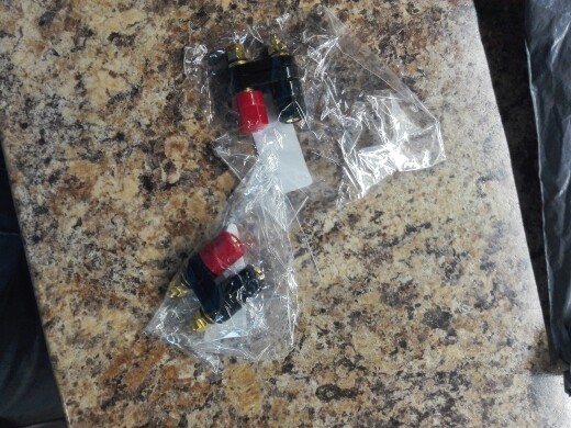 New Stylish Best Promotion High Qualtiy Red Black Connector Amplifier Terminal Binding Post Banana Speaker Plug Jack