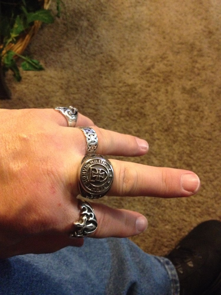 Steel soldier New Arrival cross Knights Templars ring men stainless steel unique jewelry exquisite men biker ring