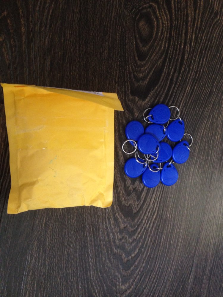 10pcs/Lot 125Khz Proximity RFID EM4305 T5577 Smart Card Read and Rewriteable Token Tag Keyfobs Keychains Access Control