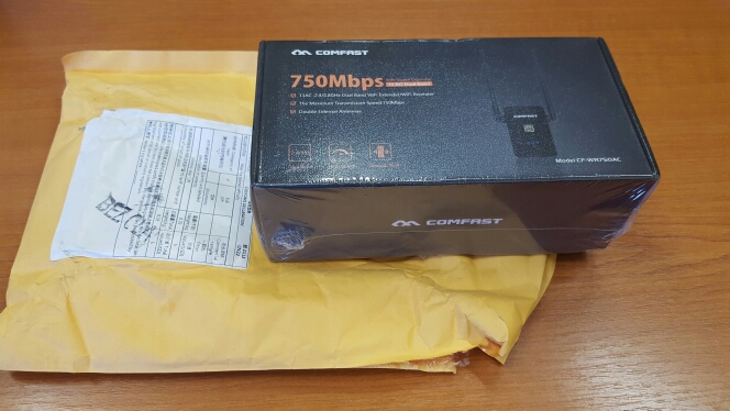 COMFAST Wireless WIFI Repeater 750Mbps Router Dual Band 2.4G/5.8G 802.11AC WI-FI Repeater Wi fi Roteador Signal Booster Extender