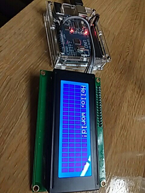 IIC/I2C/TWI Serial LCD 2004 20x4 Display Shield Blue Backlight for Arduino