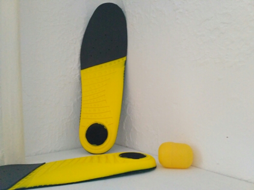 Insoles for shoes sports running shoe pad tennis insoles shock absorptions orthopedic and breathable for men women feet care pad