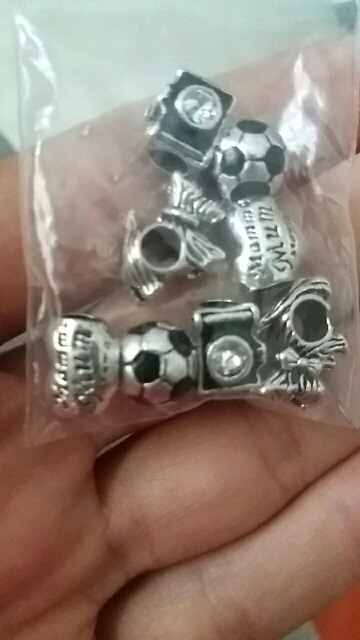 Free Shipping 1pc Large Hole Silver plated Beads Lovely Minnie Mouse Charms Fits European Pandora Charm Bracelet Jewelry gift