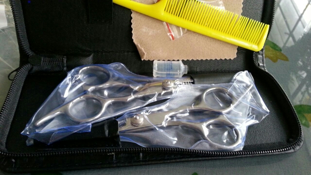 8 in 1 Professional Salon Stainless Hairdressing Scissors Set Kit Barber Hair Cutting & Thinning Shears Beauty Tool