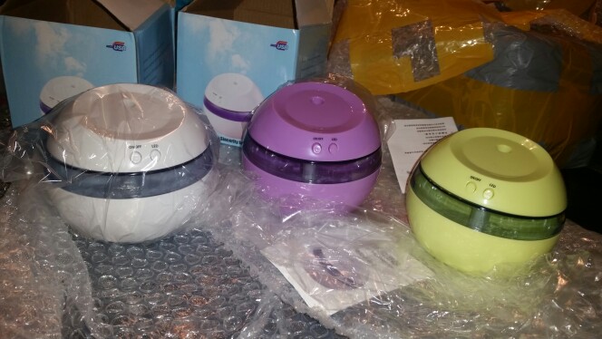 DC 5V Ultrasonic Air Aroma Humidifier Color LED Lights Electric Aromatherapy Essential Oil Aroma Diffuser Free Shipping
