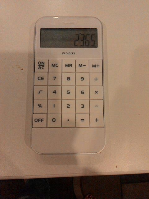 #20 1PC New Office Supplies Student Mini Electronic Digit Calculator 