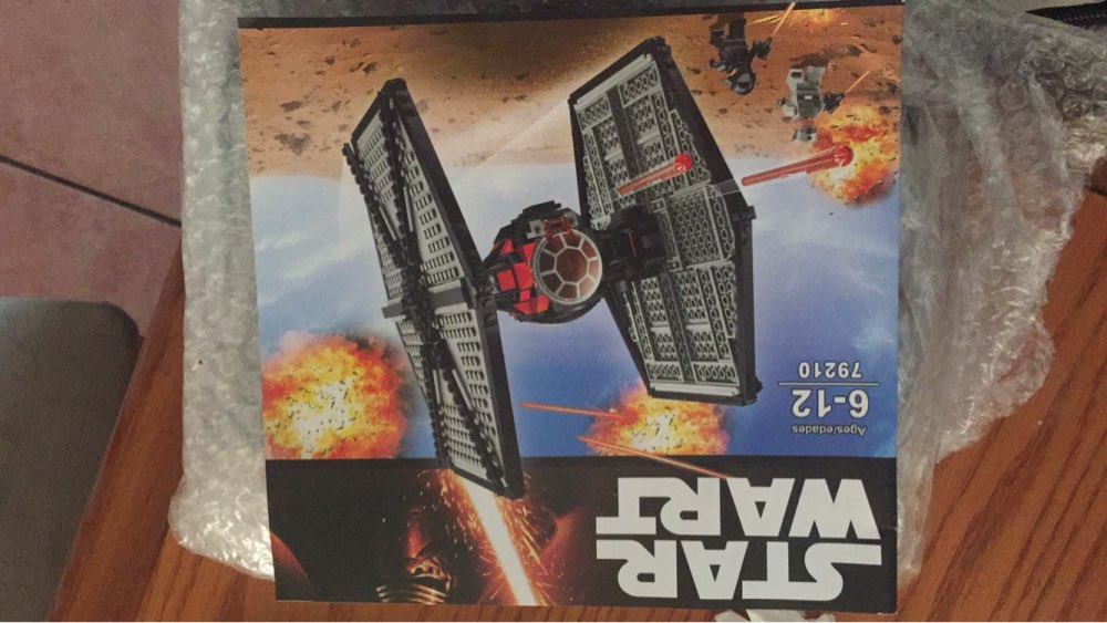 Lepin 05005 Star Wars7 Force Awakens First Special Forces Tie Fighter Building Block Toys For Children Star Wars Tie Starfighter