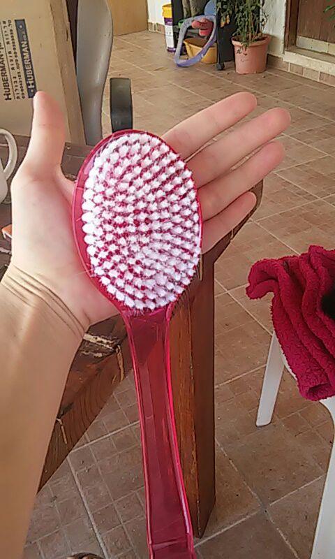 Long Handled Bath Shower Body Cleaning Scrubber Massager Disability Helper Body Bath Brush Massager Bath Accessories