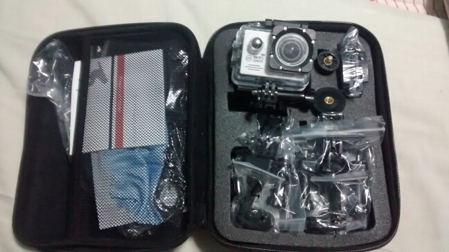 gopro hero 4 style Action Camera 1080P WiFi  go pro Sport camera extreme Diving Helmet Waterproof mini Cam+monopod+bag 7000