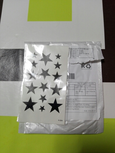 New Water Transfer Star Waterproof Temporary Tattoo Sticker Sexy Product 10.5*6cm tatoo stickers