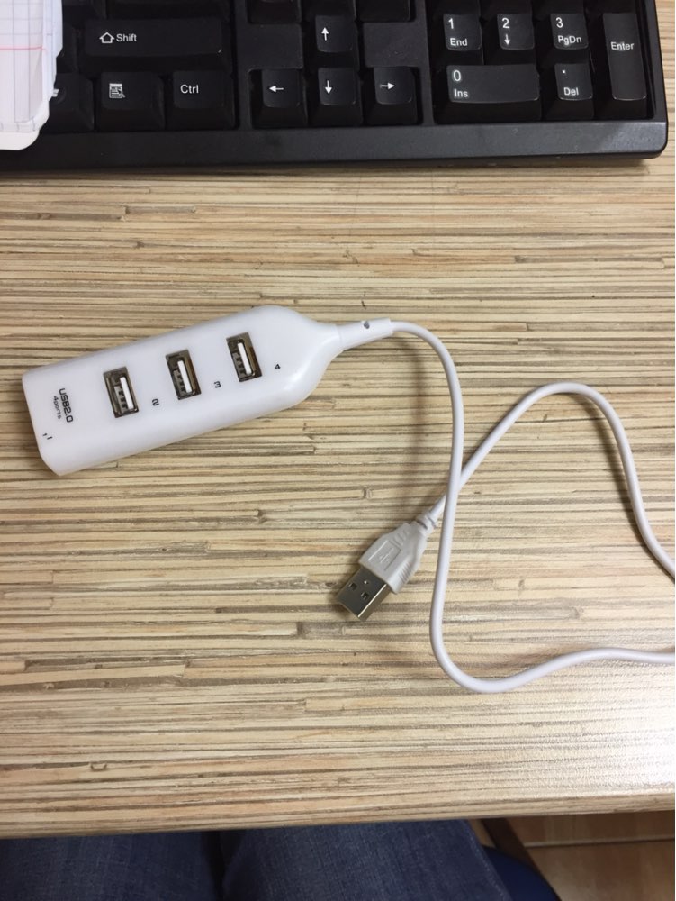 Malloom 2016 USB 2.0 High Speed 4 Port Splitter Hub Adapter For PC Laptop Computer Notebook For Windows Vista XP 2000 98 FE06
