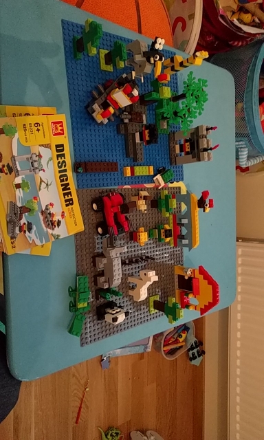 625pcs/lot Kids DIY Toys Educational Building Blocks Compatible With Lego Bricks Parts Boys Early Learning Plastic Assembly Toys
