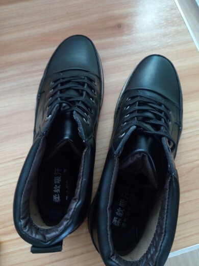 Autumn and winter keep warm men boots fashion lace up genuine leather ankle boots with fur