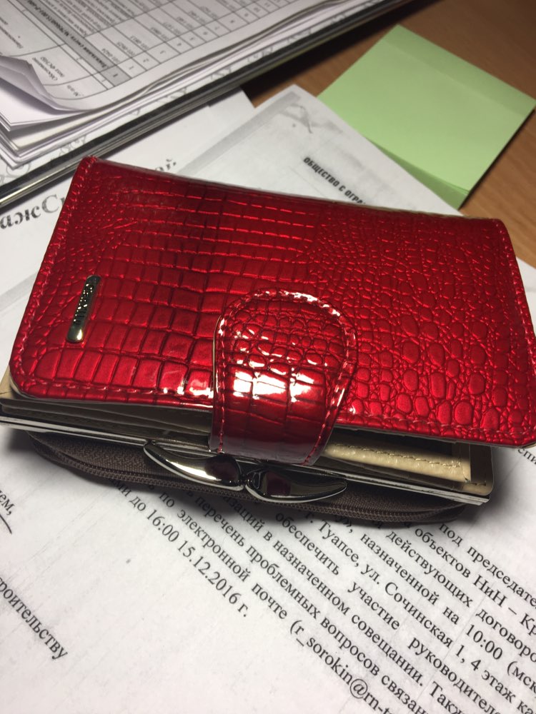 New pattern Genuine leather women's short design wallet fashion classic crocodile pattern purse female  Wallets Cowhide 3 Colors