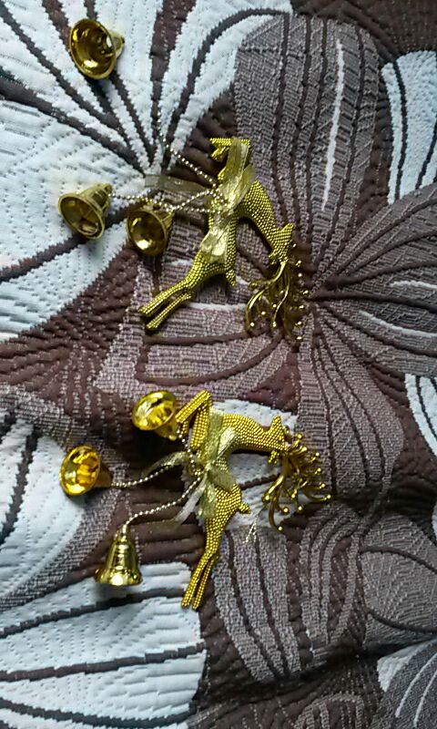 HOT For Xmas Deer Reindeer Hanging Decorations Christmas Tree Baubles Home Decoration