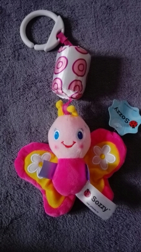 sozzy Top quality Kids Toy,children christmas gift soft Animals bed car Hanging Ring Bell Rattle