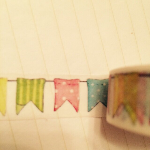 1.5cm*10m Colour Flag washi tape DIY decoration scrapbooking planner masking tape adhesive tape kawaii stationery