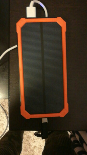 12000mAh Travel Waterproof Solar Power Bank Dual USB External Battery Solar Charger Powerbank for Iphone 6s With LED Camp Light