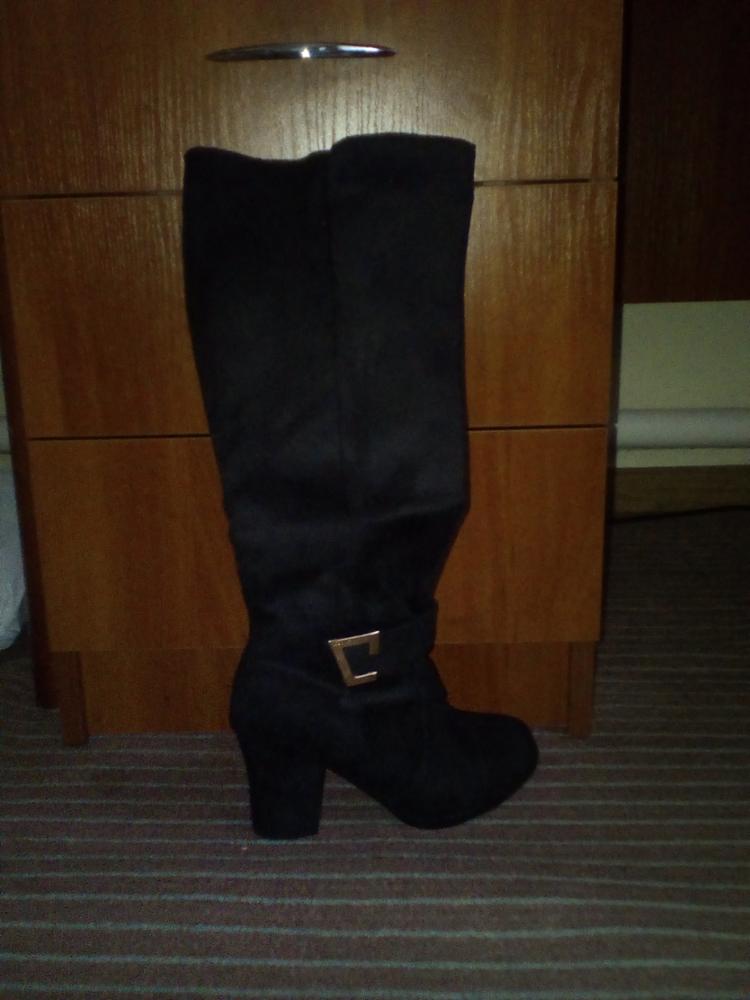 Women Boots 2016 Autumn Winter New Fashion Ladies Sexy Knee High Boots Zipper Long Boots Thick High Heels shoes woman