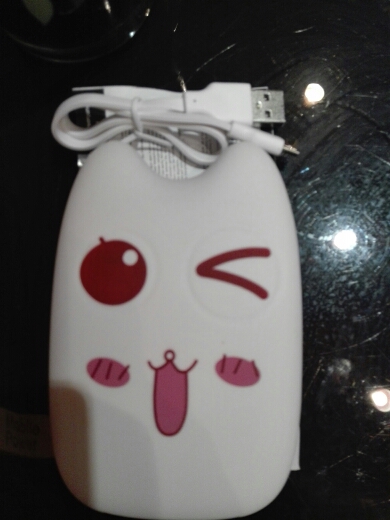 Mobile Power Bank 8000mah Dual USB Lovely Cartoon powerbank external Battery Battery Portable Charger for all phone