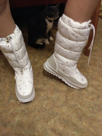 sakura winter hot selling female women boots four colour white black grey and navy  botas hot selling china brand winter boots