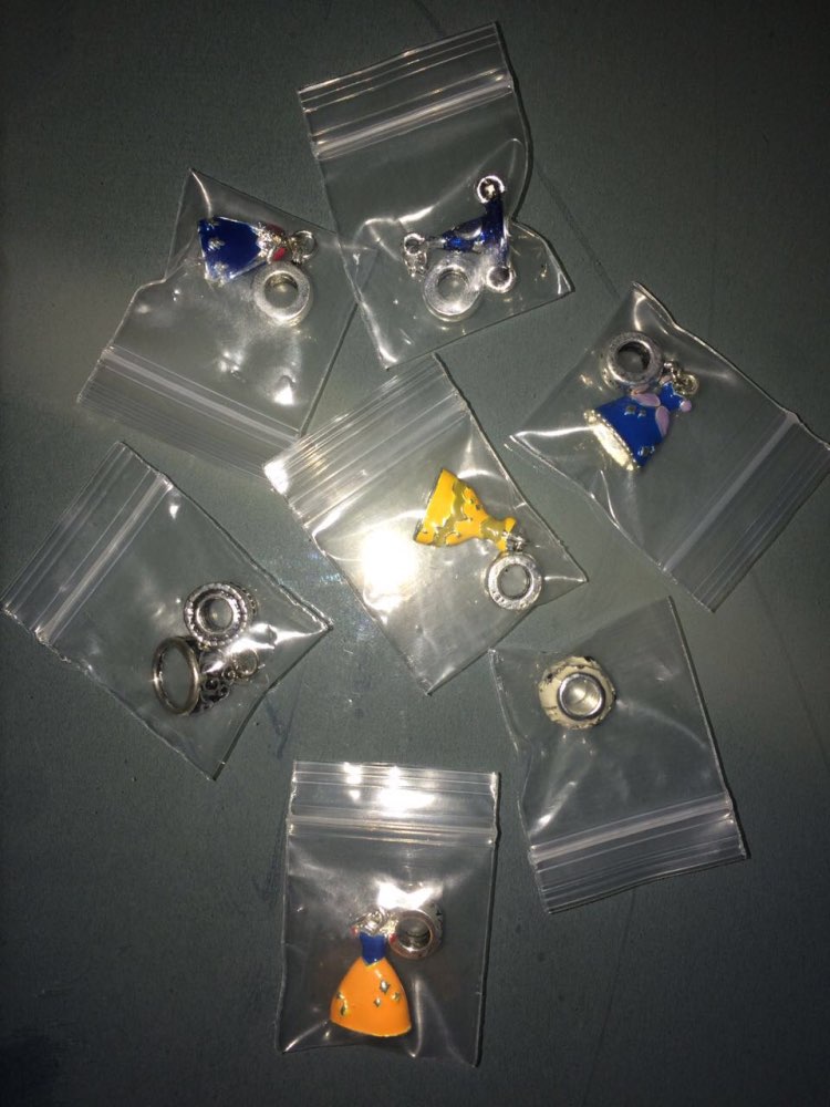 Eccosa Silver Plated Perles Mickey Sorcerer's Hat Crown Charm Bead Fits Original Pandora Charms Bracelet Best Berloque Gifts
