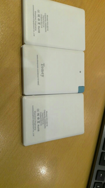 Real Capacity Polymer Battery Power Bank For Samsung 2000mAh External Battery Pack For iPhone5 5s 6 6s For Huawei for xiaomi