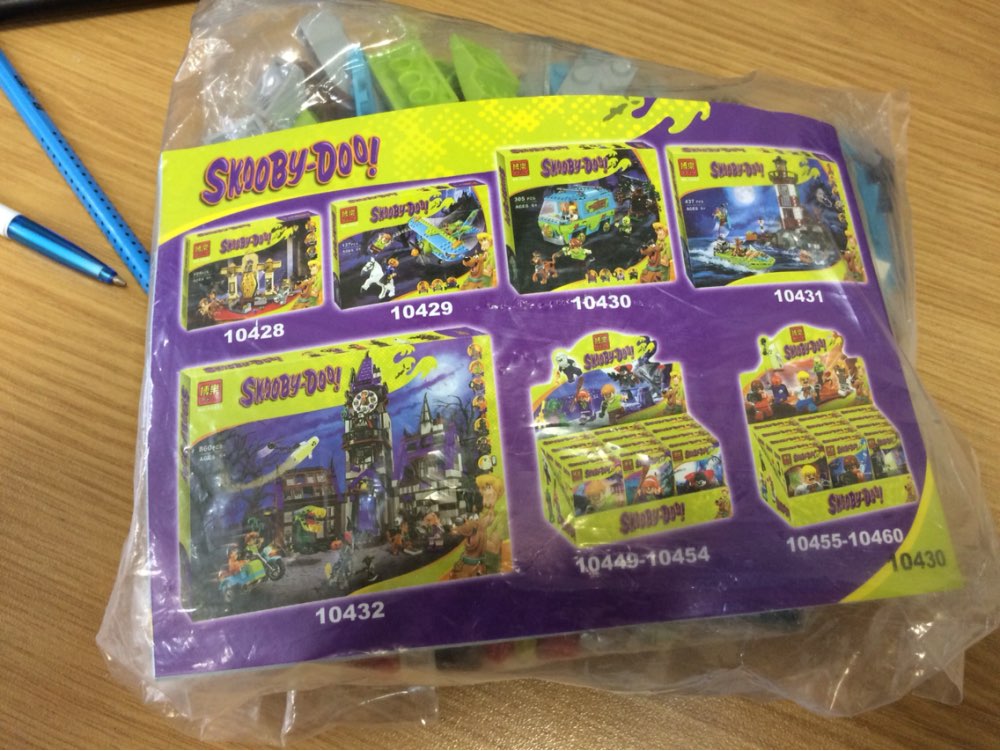 Bela 10430 Scooby Doo Mystery Machine Bus Minifigures Building Block Minifigure Toys with lepin 75902 Christmas gift P029