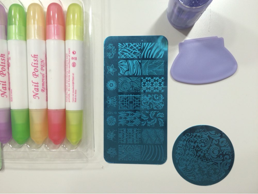 1 Pcs Nail Art Stamp Stamping Image Plate 6*12cm Stainless Steel Nail Template Manicure Stencil Tools, 20 Styles For Choose