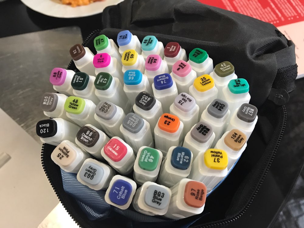 painting art mark pen Alcohol paint Marker pen manga cartoon graffiti sketch Double Headed Art copic markers set designers posca