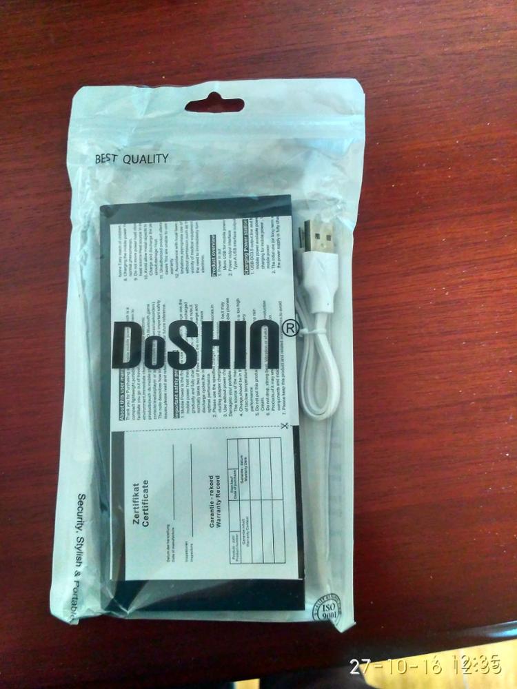 Black Ultra-thin Power Bank 12000mAh External Battery Pack 12000 mah for mobile phone Universal backup power charger